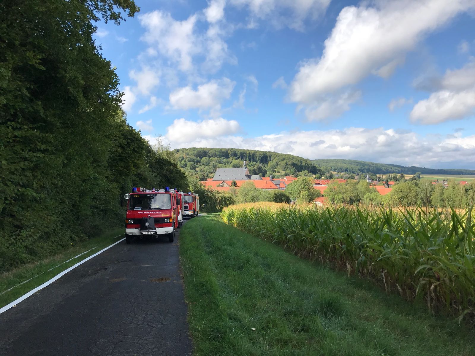 Übung der Regionsfeuerwehrbereitschaft 2 2018