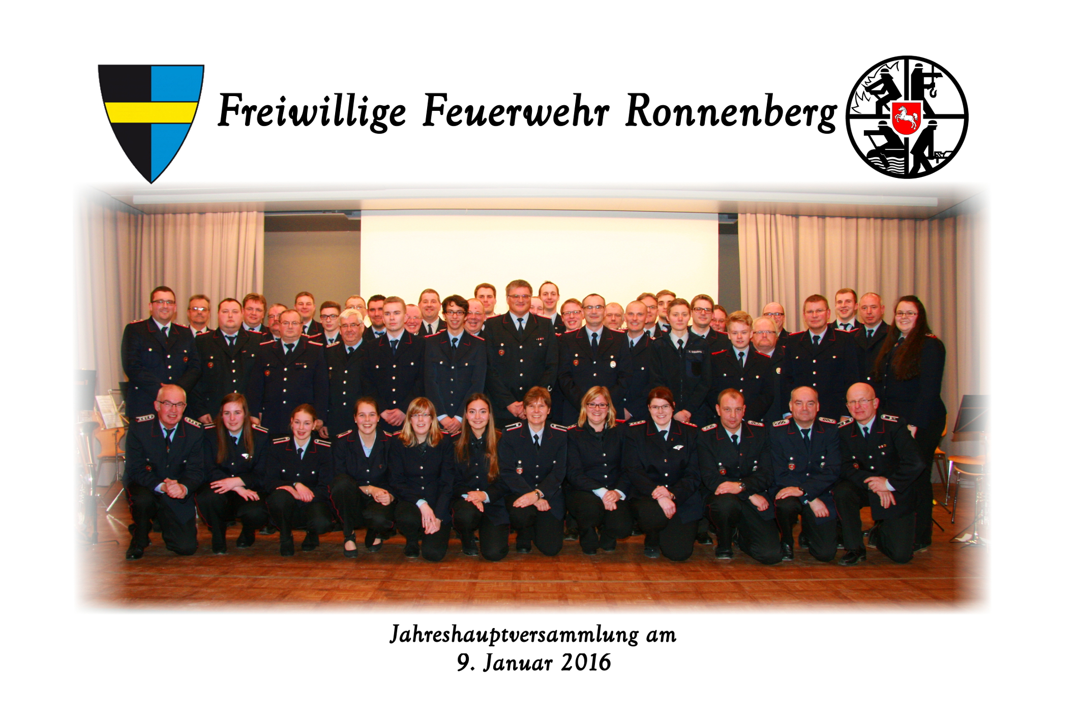 Die Einsatzabteilung der Feuerwehr Ronnenberg