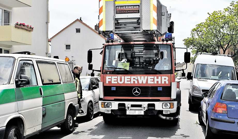 Zu eng für die Feuerwehr