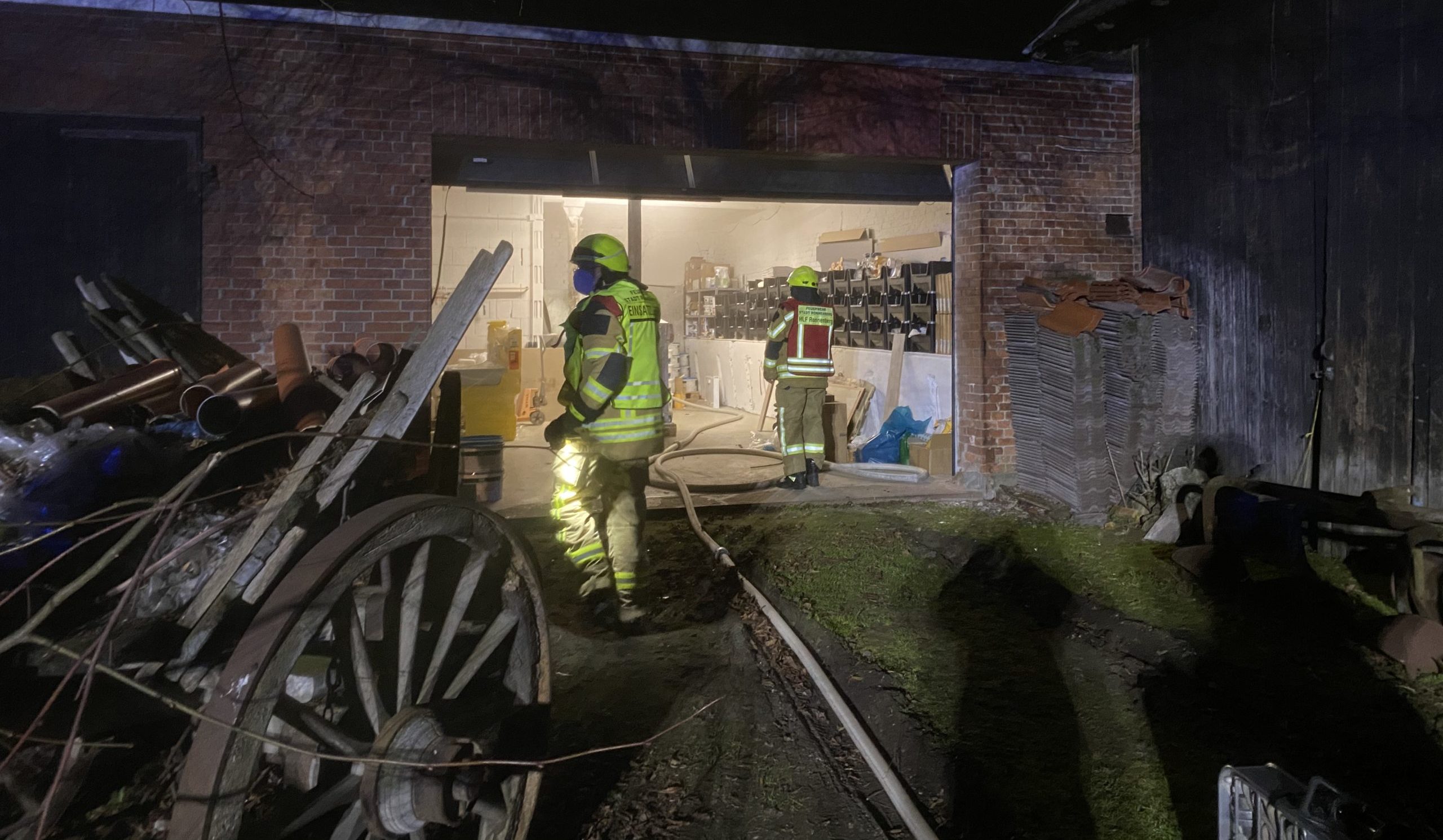 Rauchentwicklung aus Heizungskeller