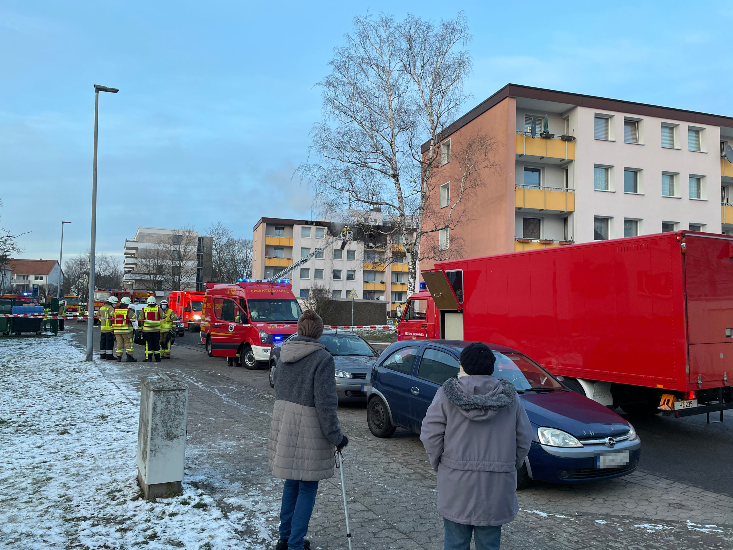 Einsatz für die Region: Wohnungsbrand in Seelze