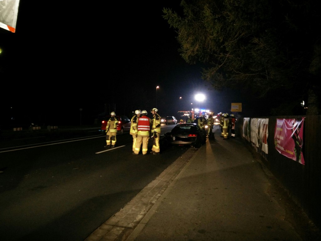 Einsatz: Verkehrsunfall B217