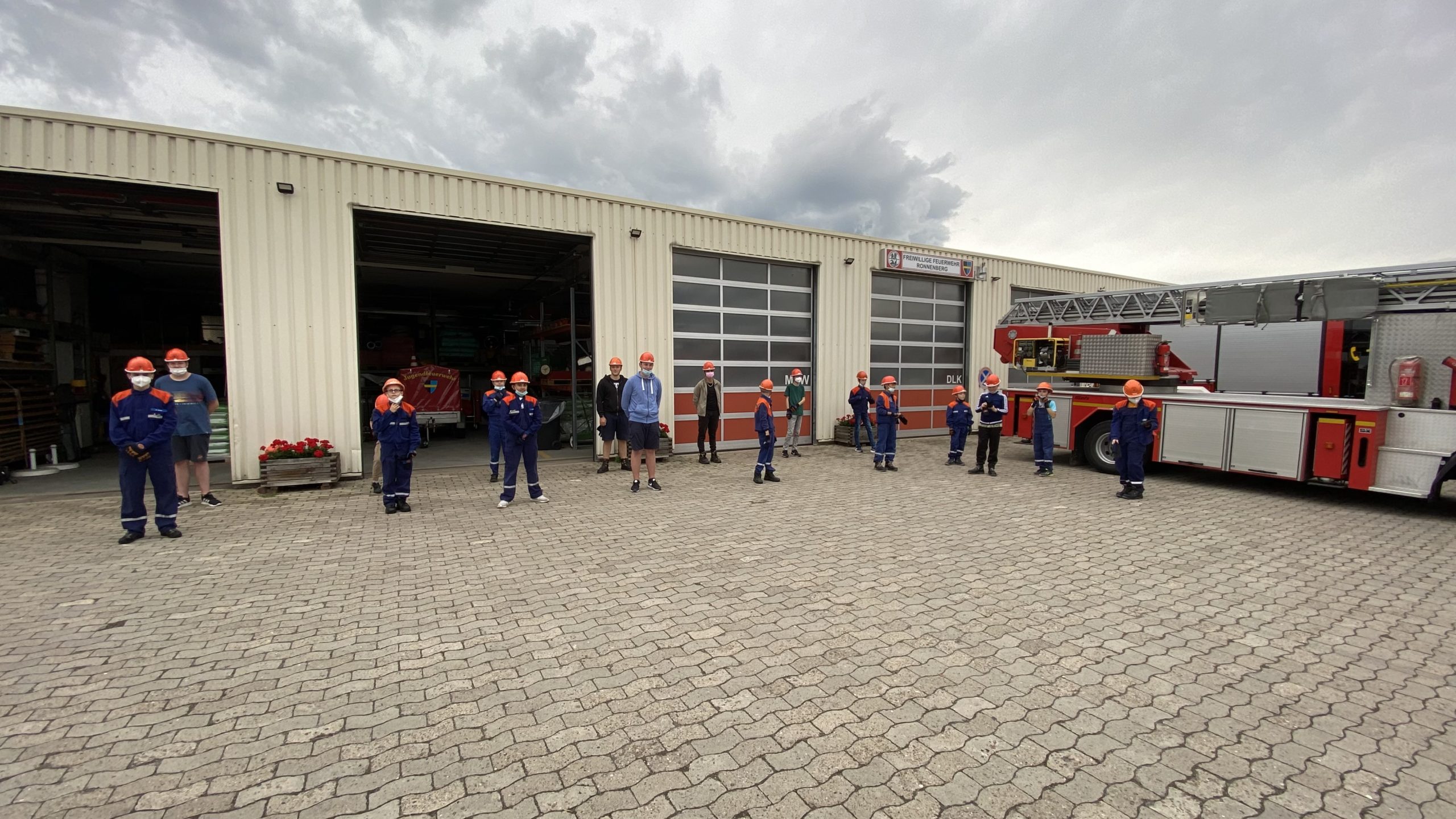 Jugendfeuerwehr übt wieder in Präsenz