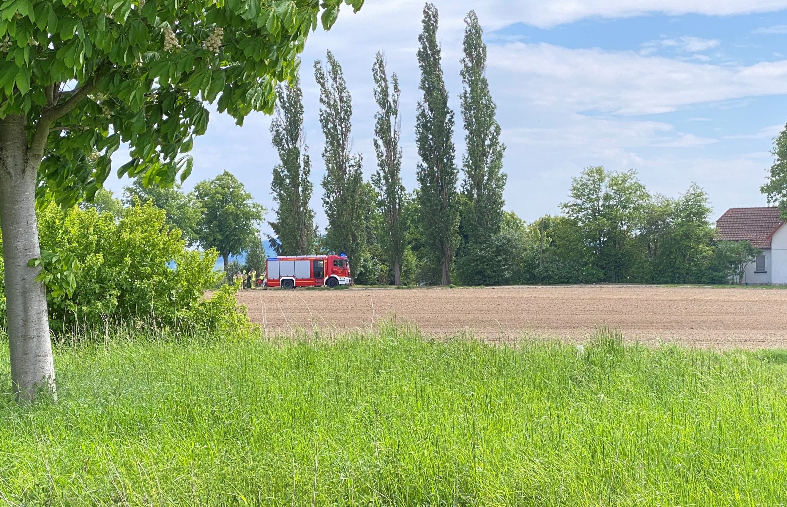 Ausgelöste Rauchwarnmelder