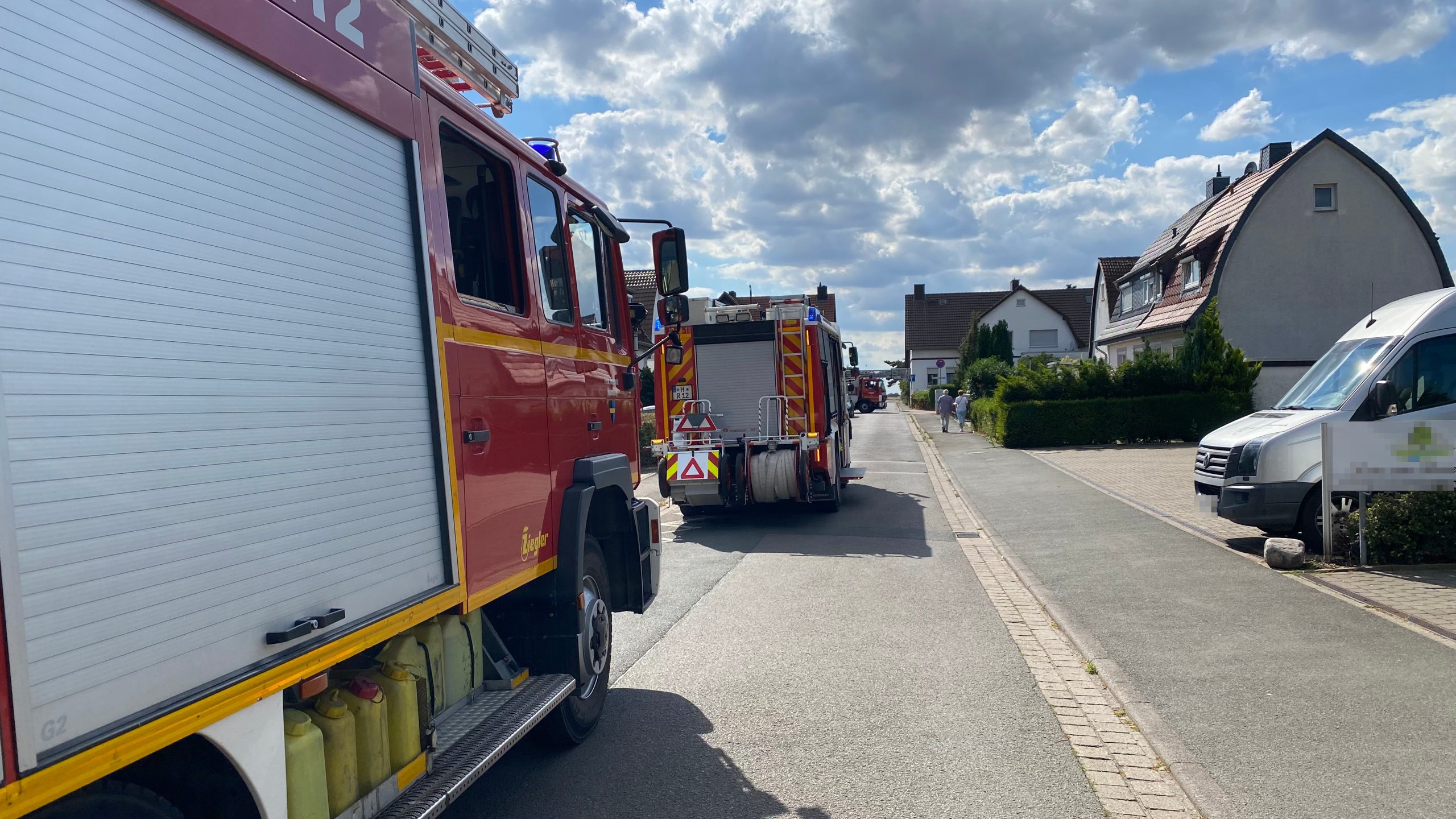 Ausgelöste Brandmeldeanlage