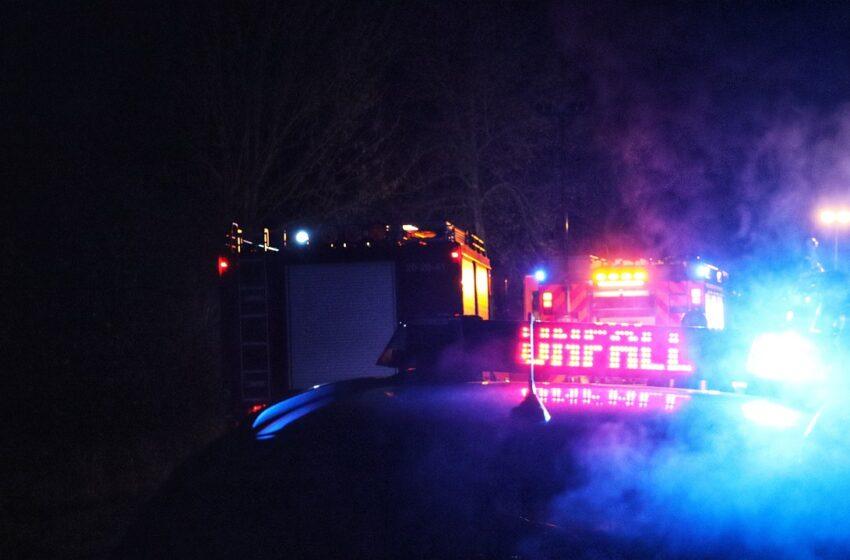 Unfall Feuerwehr Polizei